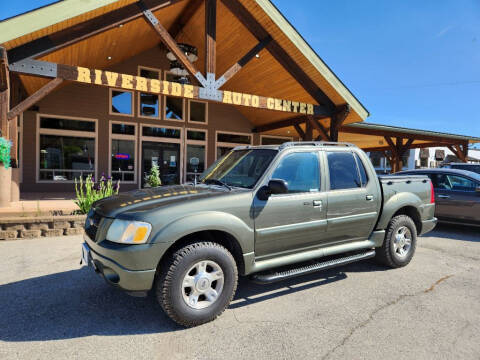 2004 Ford Explorer Sport Trac for sale at RIVERSIDE AUTO CENTER in Bonners Ferry ID