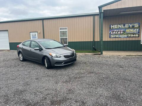 2016 Kia Forte for sale at Steves Auto Sales in Steele MO