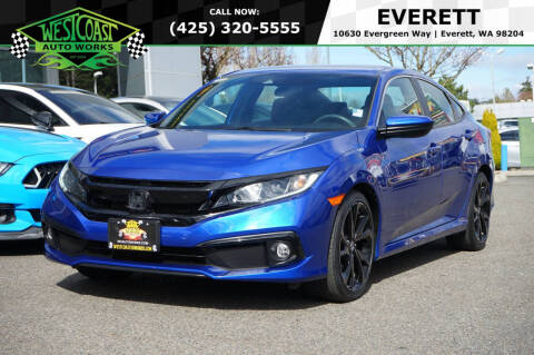 2019 Honda Civic for sale at West Coast AutoWorks in Everett WA