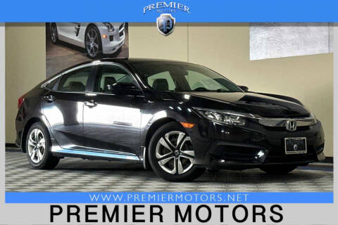 2016 Honda Civic for sale at Premier Motors in Hayward CA