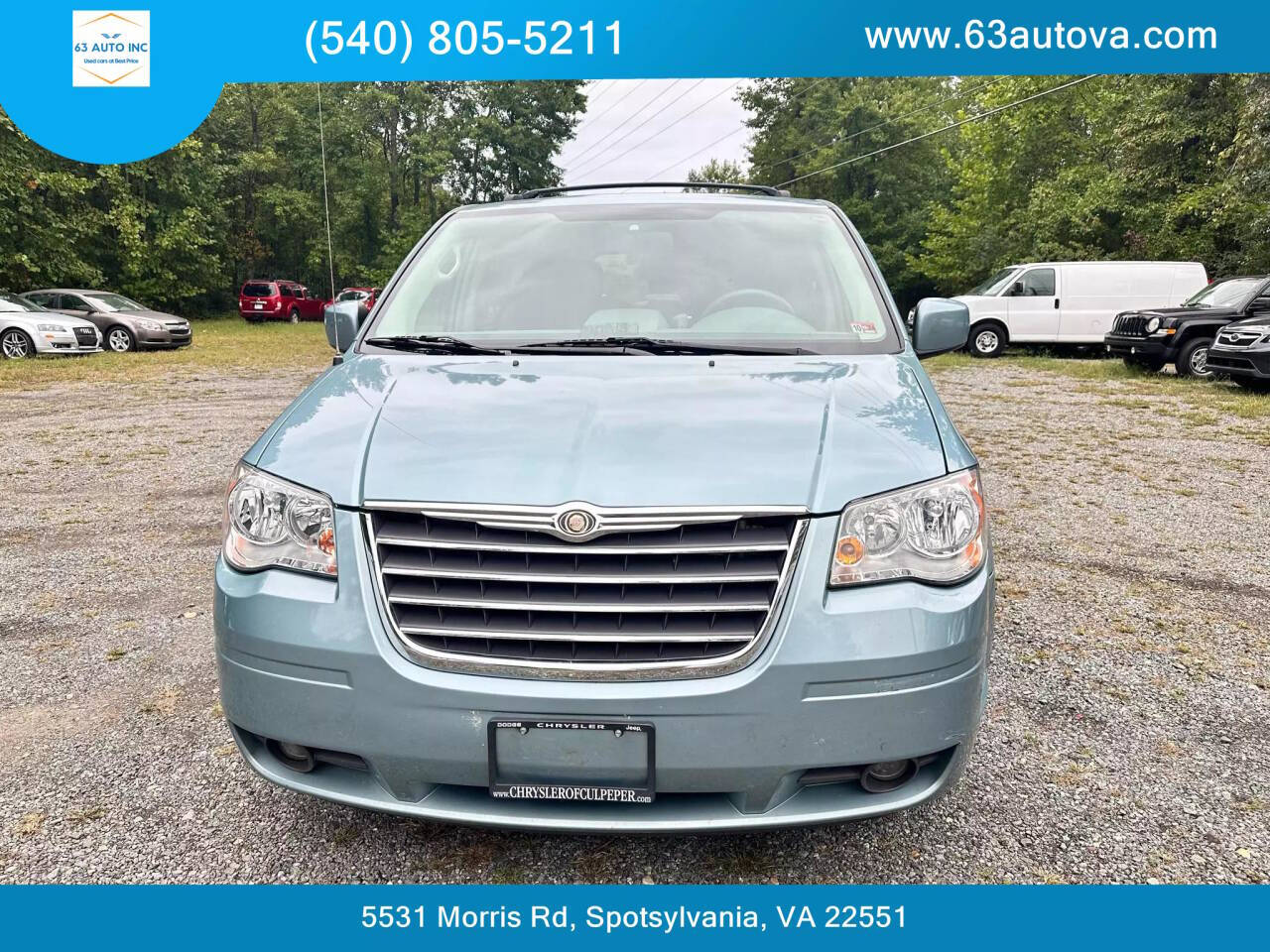 2008 Chrysler Town and Country for sale at 63 Auto Inc in Spotsylvania, VA