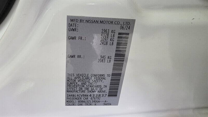 2024 Nissan Altima 2.5 SR