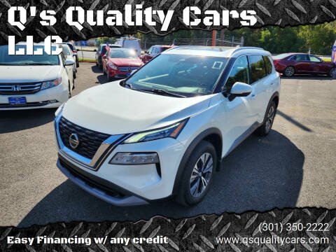 2021 Nissan Rogue for sale at Q's Quality Cars LLC in Capitol Heights MD