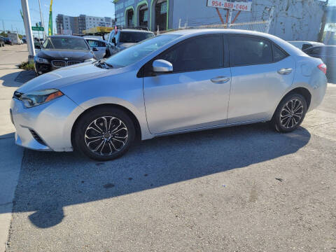 2016 Toyota Corolla for sale at INTERNATIONAL AUTO BROKERS INC in Hollywood FL