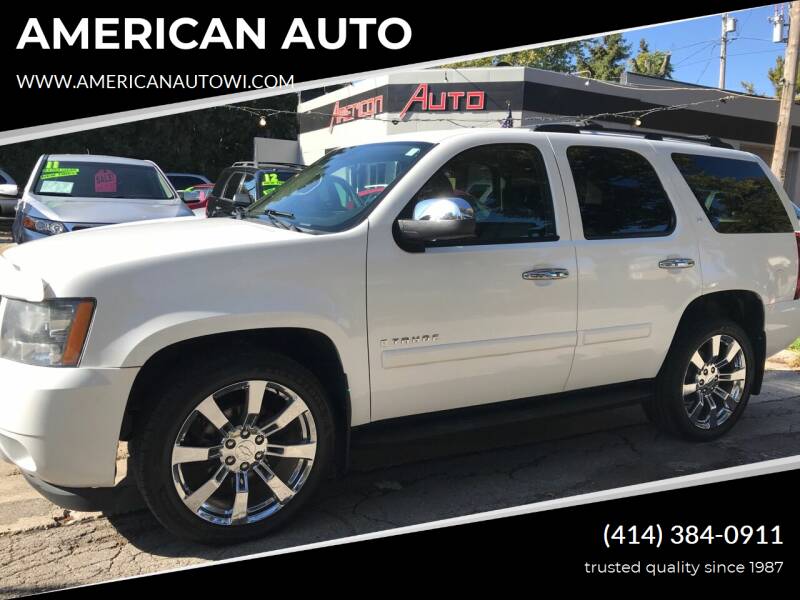2009 Chevrolet Tahoe for sale at AMERICAN AUTO in Milwaukee WI