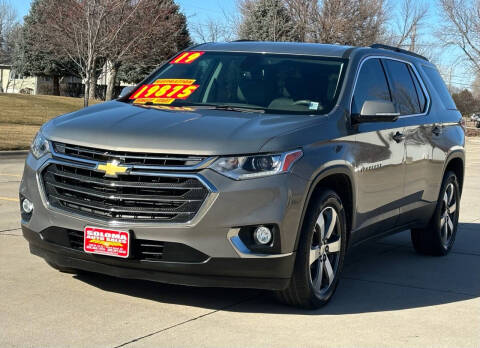 2019 Chevrolet Traverse for sale at SOLOMA AUTO SALES in Grand Island NE