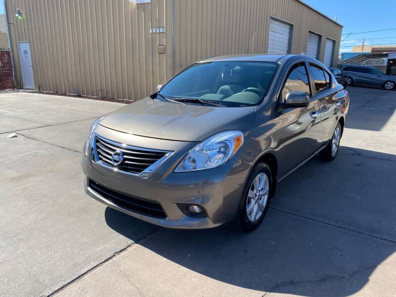 2012 Nissan Versa for sale at CONTRACT AUTOMOTIVE in Las Vegas NV