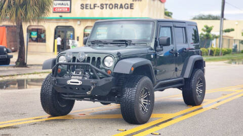 2012 Jeep Wrangler Unlimited for sale at Maxicars Auto Sales in West Park FL