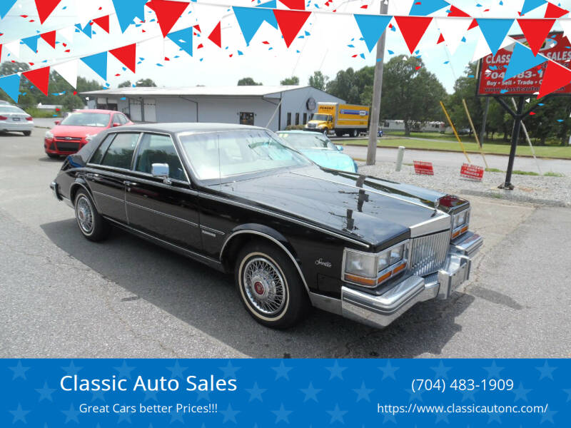 1981 Cadillac Seville for sale at Classic Auto Sales in Maiden NC