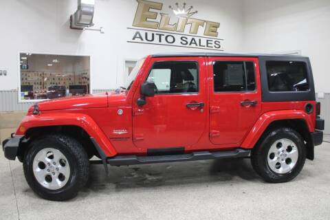2014 Jeep Wrangler Unlimited for sale at Elite Auto Sales in Ammon ID