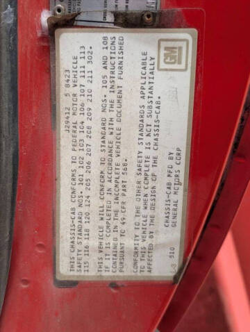 1987 GMC TopKick C70