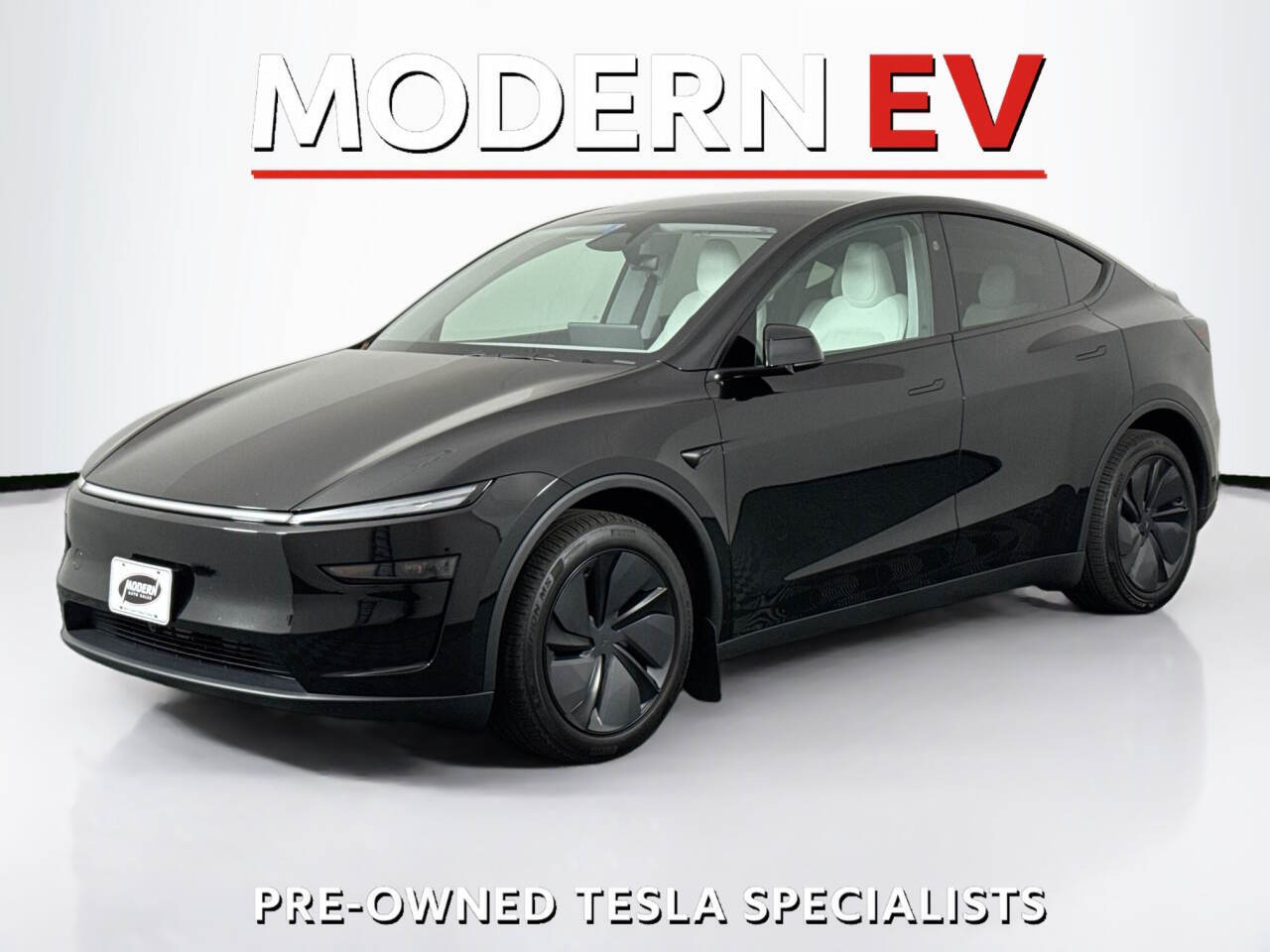 Black 2026 Tesla Model Y Long Range AWD Long Range 4dr Crossover 1