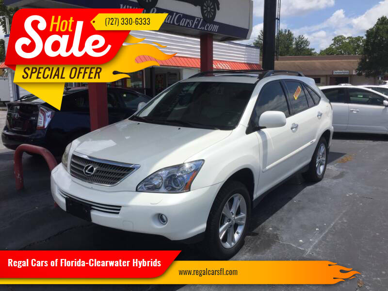 2008 Lexus RX 400h for sale at Regal Cars of Florida-Clearwater Hybrids in Clearwater FL