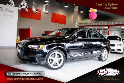 2016 Audi A3 for sale at Quality Auto Center of Springfield in Springfield NJ