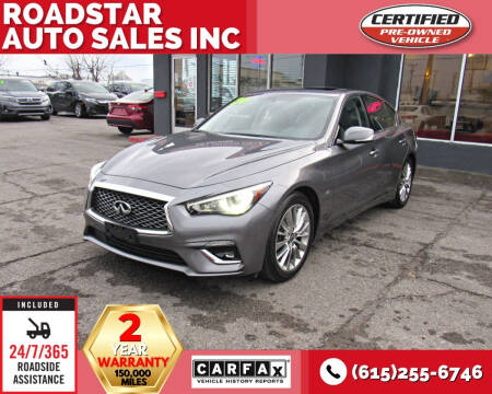 2020 Infiniti Q50 for sale at Roadstar Auto Sales Inc in Nashville TN