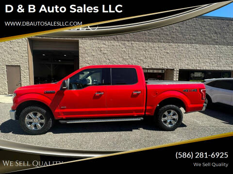 2015 Ford F-150 for sale at D & B Auto Sales LLC in Harrison Township MI