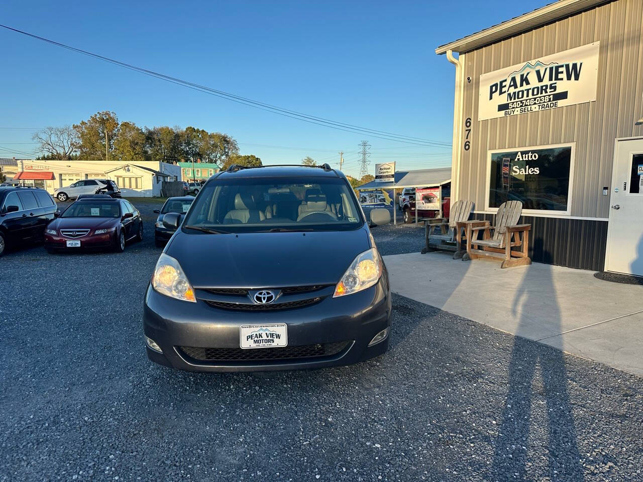 2007 Toyota Sienna for sale at PEAK VIEW MOTORS in Mount Crawford, VA