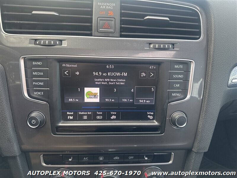 2017 Volkswagen Golf Alltrack TSI SE 4Motion