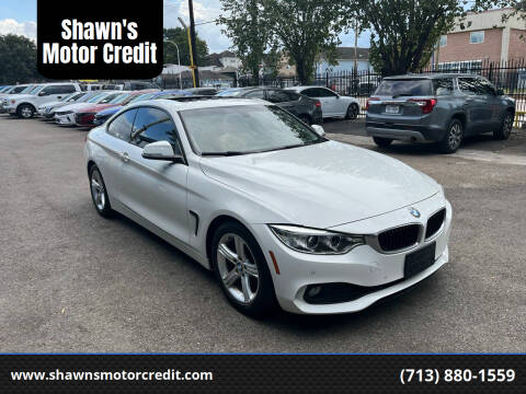 2014 BMW 4 Series for sale at Shawn's Motor Credit in Houston TX