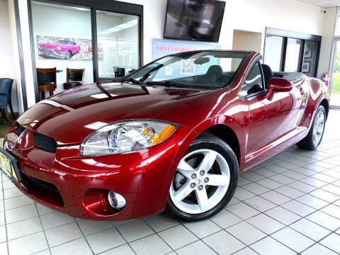 2007 Mitsubishi Eclipse Spyder for sale at SAINT CHARLES MOTORCARS in Saint Charles IL