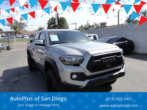 2020 Toyota Tacoma for sale at AutoPlus of San Diego in Spring Valley CA