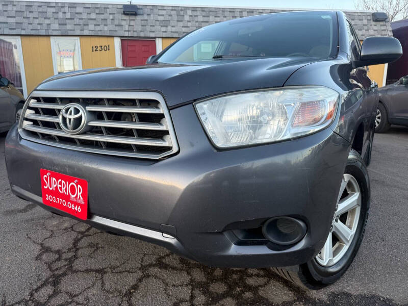 2009 Toyota Highlander for sale at Superior Auto Sales, LLC in Wheat Ridge CO