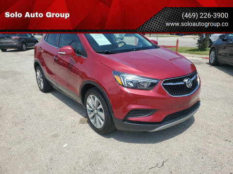 2019 Buick Encore for sale at Solo Auto Group in Mckinney TX