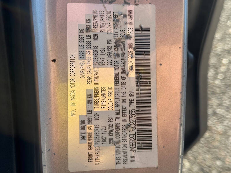 2009 Mazda CX-7 Sport