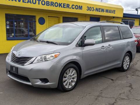 2014 Toyota Sienna for sale at New Wave Auto Brokers & Sales in Denver CO