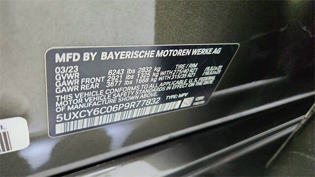 2023 BMW X6 xDrive40i