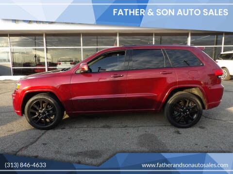 2017 Jeep Grand Cherokee for sale at Father & Son Auto Sales in Dearborn MI