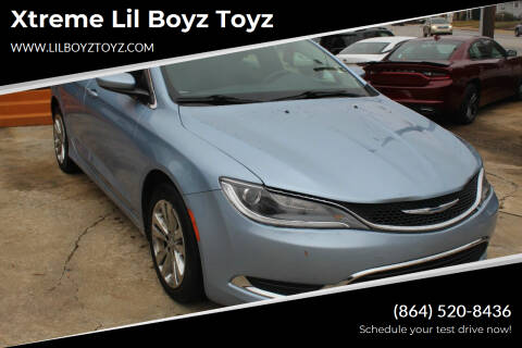 2015 Chrysler 200 for sale at Xtreme Lil Boyz Toyz in Greenville SC