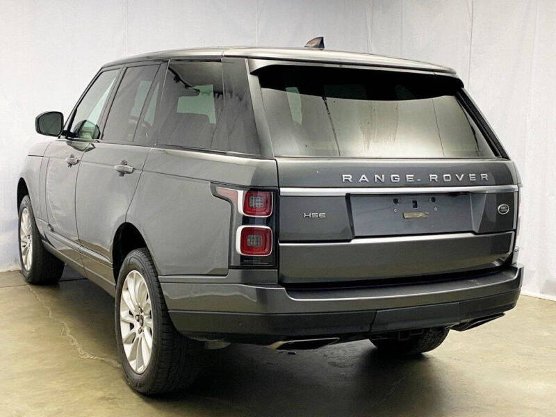 2018 Land Rover Range Rover HSE