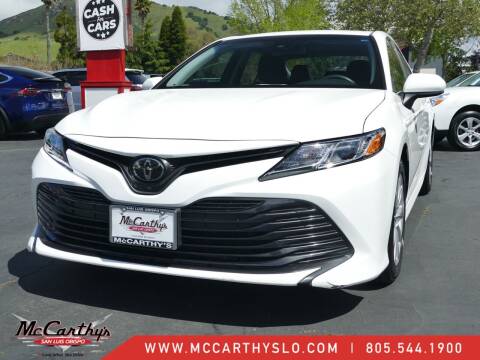2018 Toyota Camry for sale at McCarthy Wholesale in San Luis Obispo CA