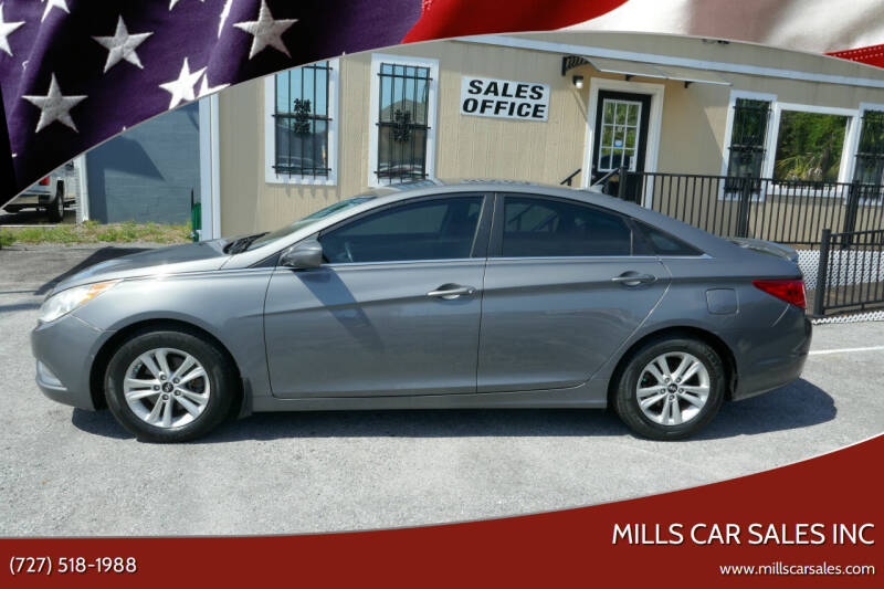 2013 Hyundai Sonata for sale at MILLS CAR SALES INC in Clearwater FL