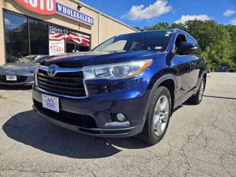 2016 Toyota Highlander Limited Platinum