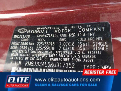 2019 Hyundai Tucson SEL