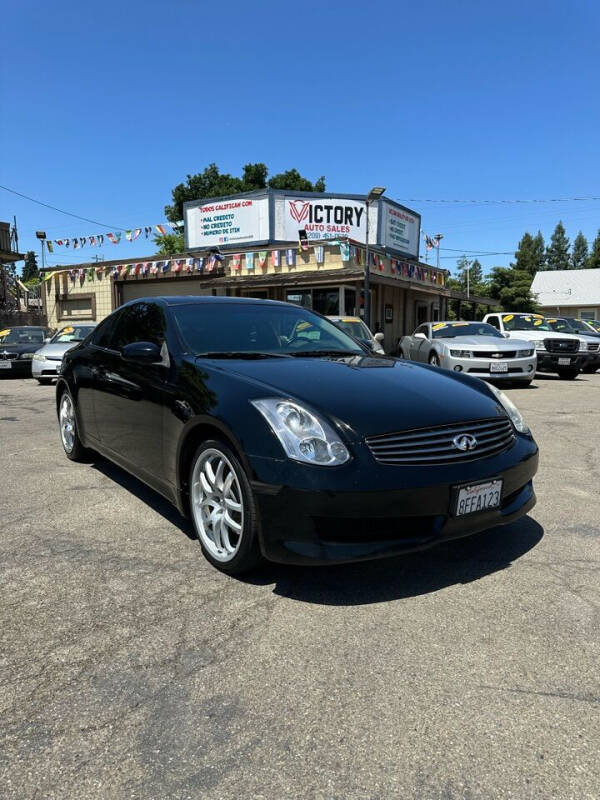 2007 Infiniti G35 for sale at Victory Auto Sales in Stockton CA