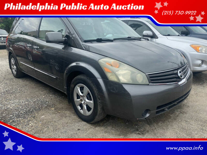 2007 Nissan Quest for sale at Philadelphia Public Auto Auction in Philadelphia PA