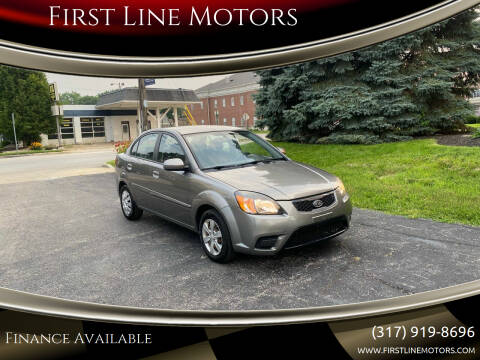 2011 Kia Rio for sale at First Line Motors in Brownsburg IN