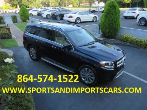 2018 Mercedes-Benz GLS for sale at Sports & Imports INC in Spartanburg SC