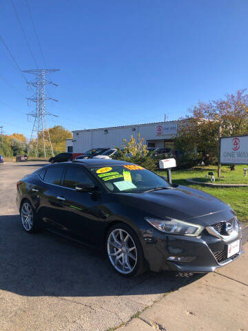 2016 Nissan Maxima for sale at One Way Auto Exchange in Milwaukee WI
