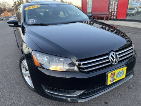 2013 Volkswagen Passat for sale at 4 Wheels Premium Pre-Owned Vehicles in Youngstown OH