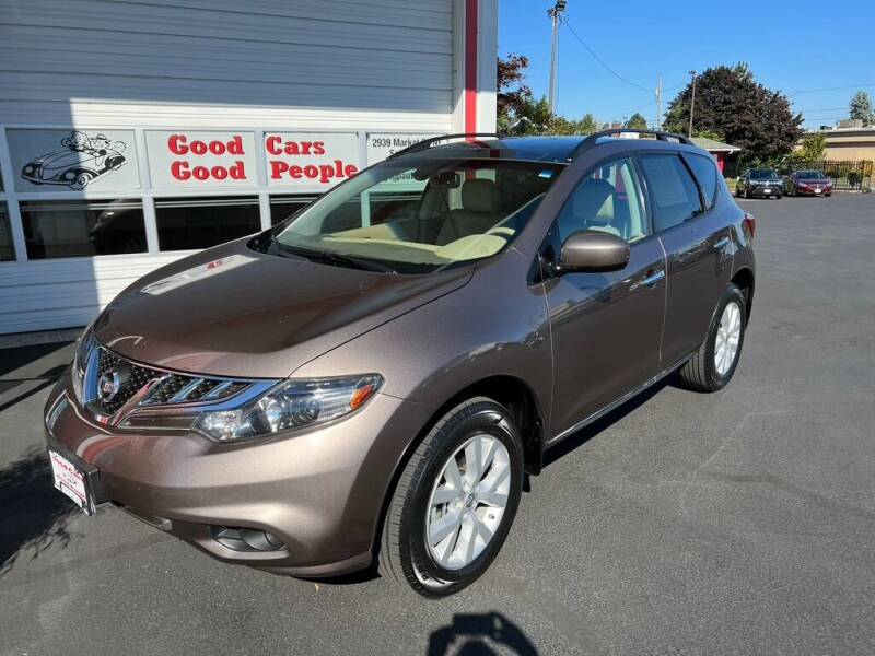 2011 Nissan Murano for sale at Good Cars Good People in Salem OR