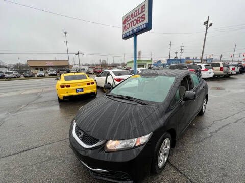 2013 Honda Civic for sale at Eagle Motors in Hamilton OH