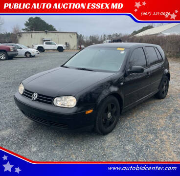 1999 Volkswagen Golf for sale at PUBLIC AUTO AUCTION ESSEX MD in Essex MD
