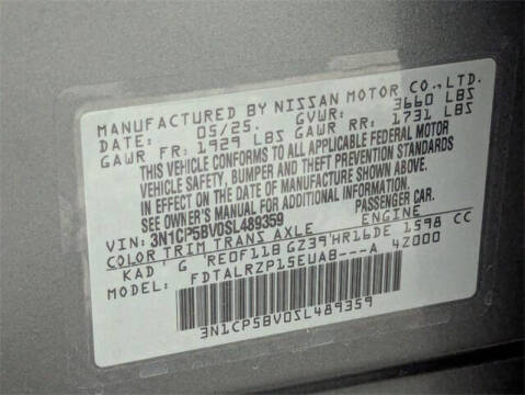 2025 Nissan Kicks Play S