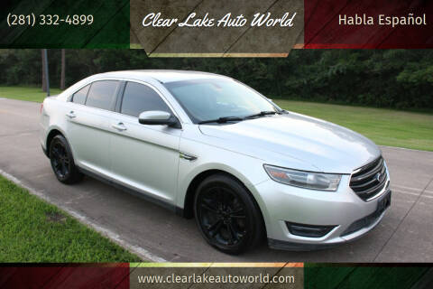 2015 Ford Taurus for sale at Clear Lake Auto World in League City TX