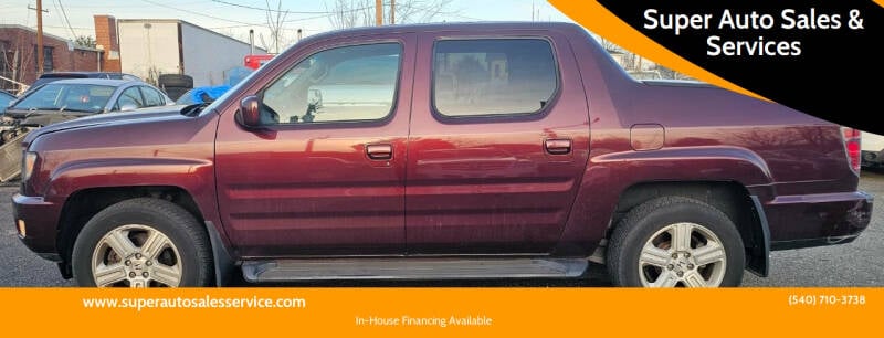 2012 Honda Ridgeline for sale at Super Auto Sales & Services in Fredericksburg VA