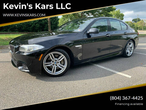 2012 BMW 5 Series for sale at Kevin's Kars LLC in Richmond VA